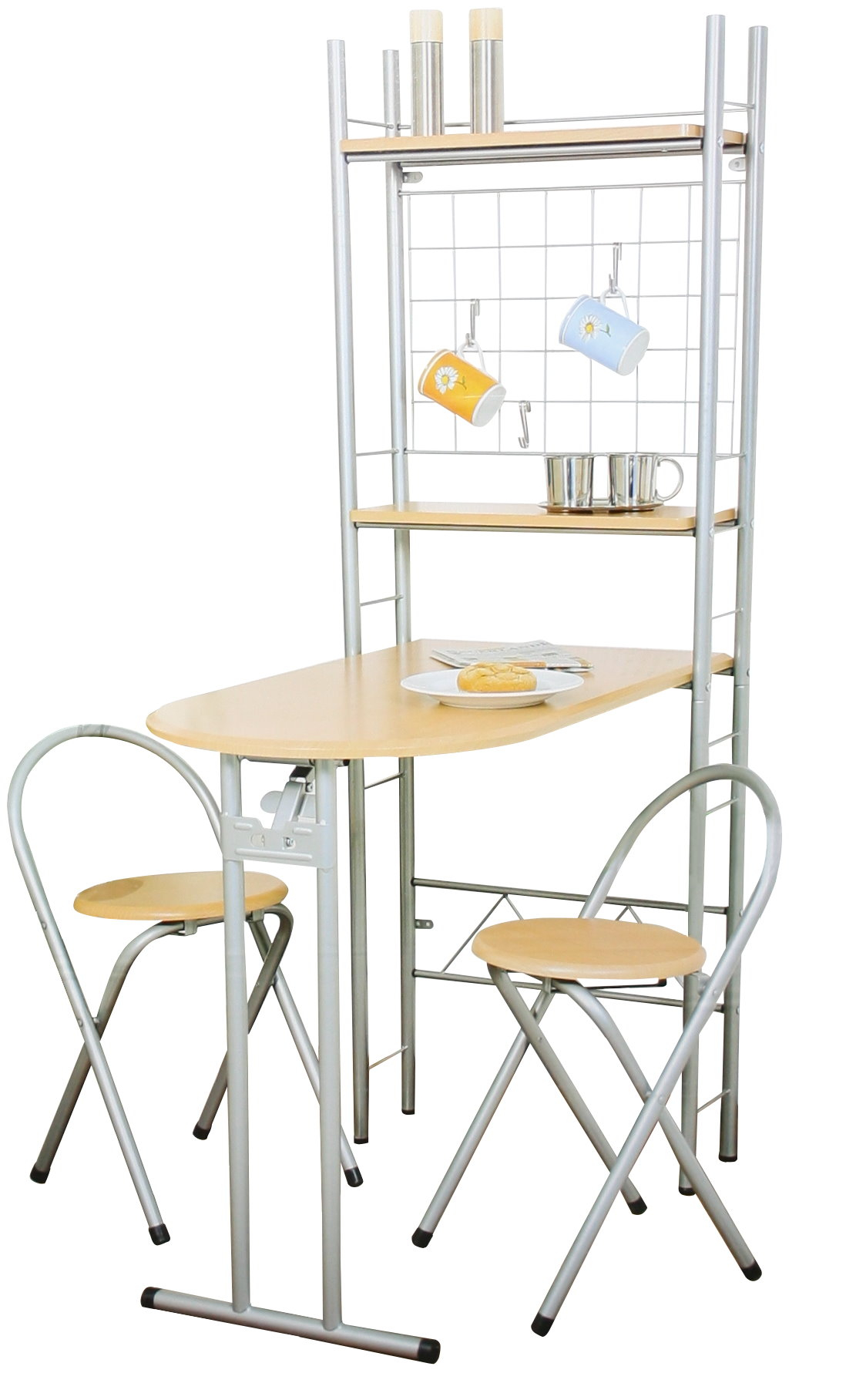 Küchentisch + 2 Stühle Küchenbar Frühstückstheke Hocker Küchen Theke ... Küchentisch + 2 Stühle Küchenbar Frühstückstheke Hocker Küchen Theke ...