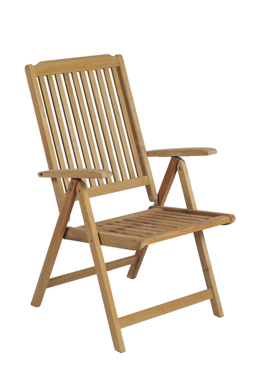 Garden Pleasure Teak Hochlehner Solo Holz Garten Stuhl