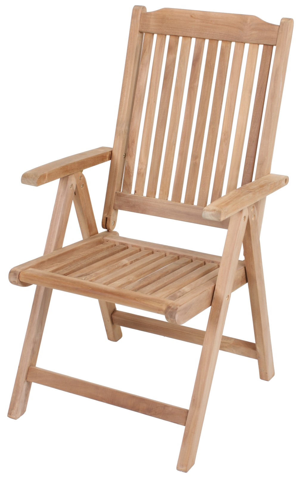 Garden Pleasure Teak Hochlehner Solo Holz Garten Stuhl